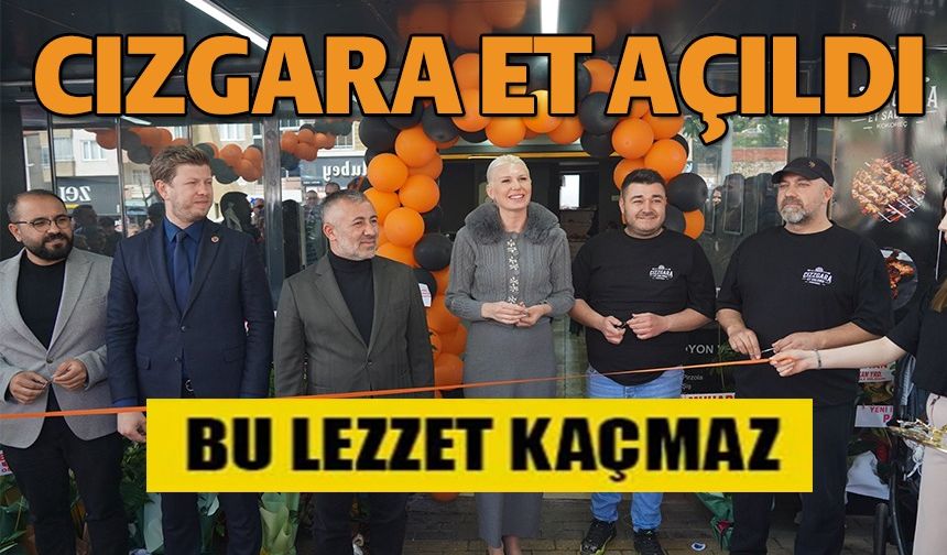 CIZGARA ET SALONU AÇILDI