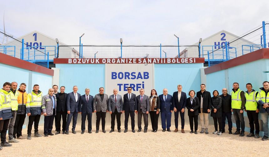 TÜRKİYE'NİN EN BÜYÜK OSB'Sİ AÇILDI
