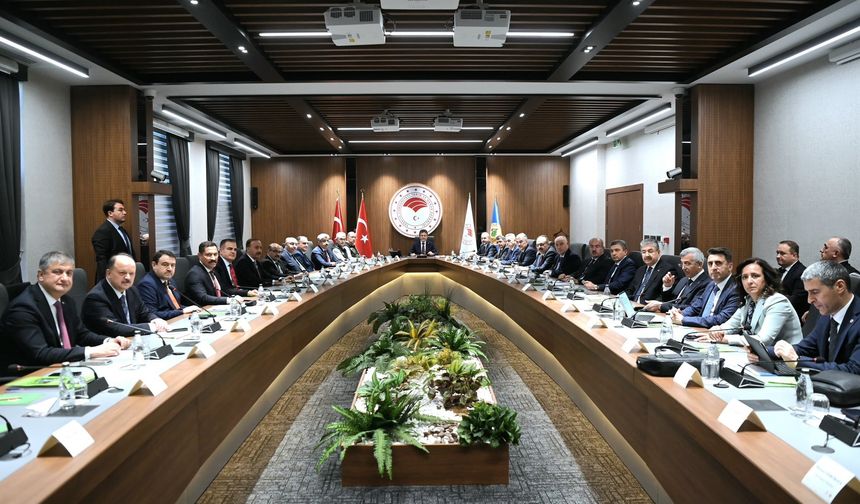 ORMAN YANGINLARI HAZIRLIK VE KOORDİNASYON TOPLANTISI'NA KATILDI