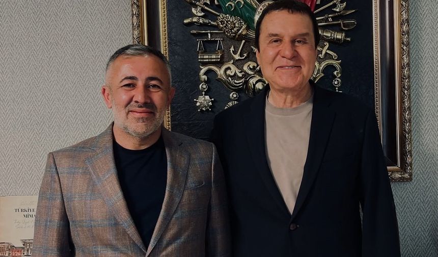 SANATÇI KÖKLER İLE BAŞKAN YILDIRIM BİR ARAYA GELDİ