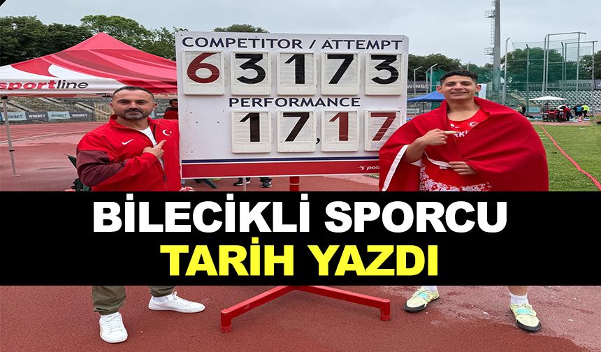 GÜLLECİ ABDÜLKERİM AKDAŞ, TARİH YAZDI