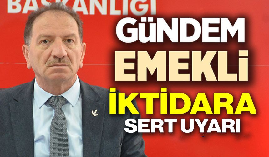 İL BAŞKANI ARSLANBOĞA: "YÖNETEMİYORSANIZ BIRAKIN. DÜZELTEMİYORSANIZ GİDİN""