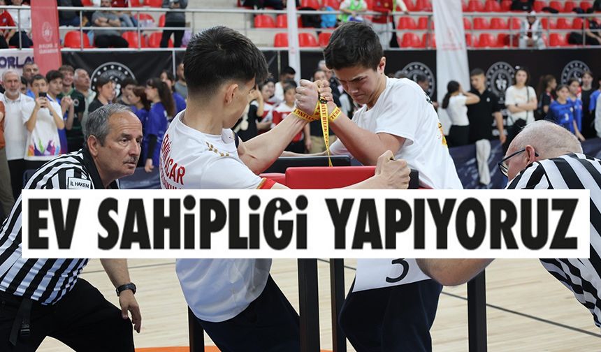 BİLEK GÜREŞİ YILDIZLAR GRUP MÜSABAKALARI BAŞLADI