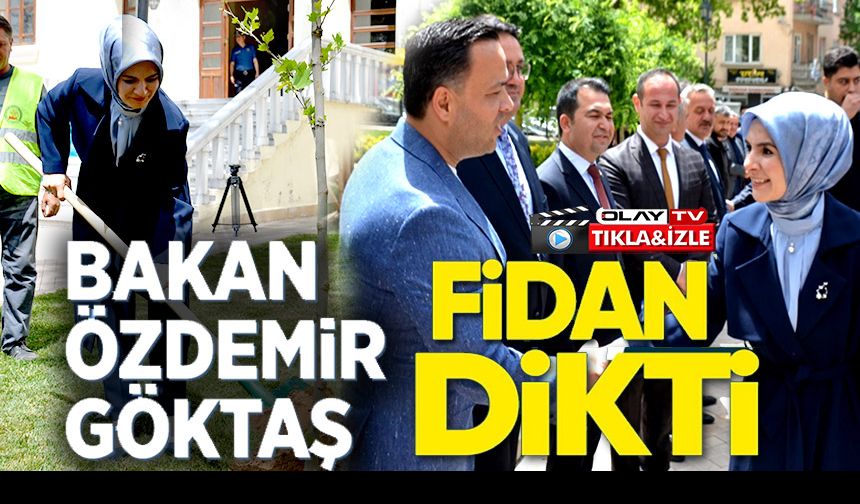 BİLECİK'TE ADINA HAZIRLANMIŞ YERE ÇINAR FİDANI DİKEREK CAN SUYU VERDİ