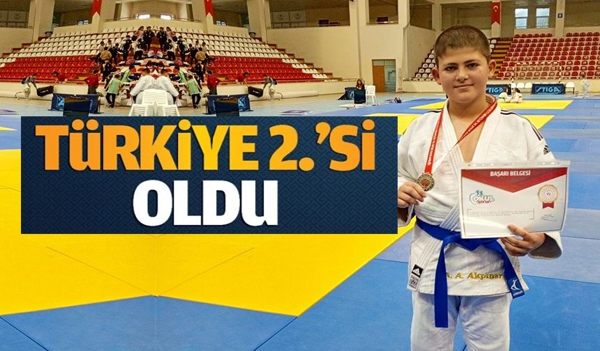 TÜRKİYE İKİNCİSİ OLDU