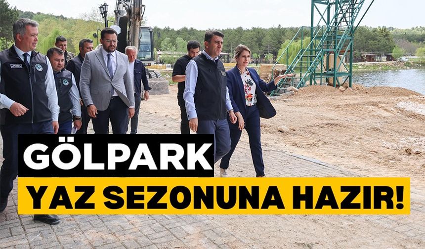PELİTÖZÜ GÖLPARK YAZ SEZONUNA HAZIR