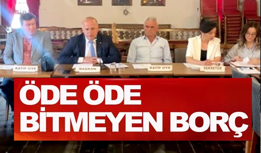OSMANELİ 80 MİLYON TL'LİK BORÇ YÜKÜNDEN KURTULDU