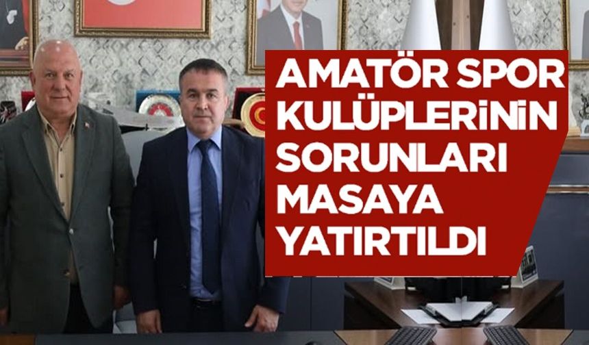 BİLECİK'TE AMATÖR SPOR MASAYA YATIRILDI