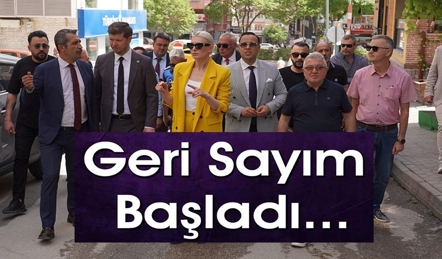 GERİ SAYIM BAŞLADI