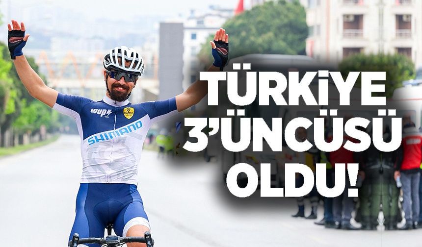 TÜRKİYE 3'ÜNCÜSÜ OLDU!