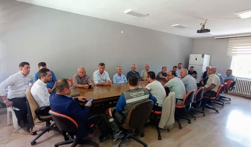 HASAT ÖNCESİ ÜRETİCİLERE BİLGİLENDİRME TOPLANTISI
