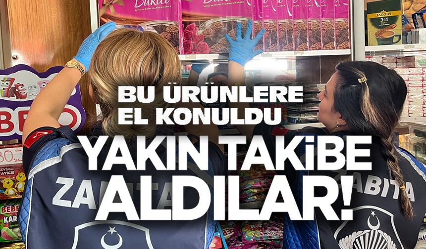 BİLECİK'TE ŞEKER VE ÇİKOLATA ÜRÜNLERİ YAKIN TAKİBE ALINDI