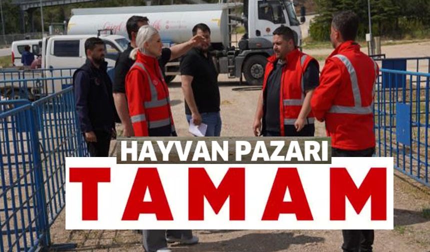 BAŞKAN SUBAŞI KURBAN SATIŞ ALANINI İNCELEDİ