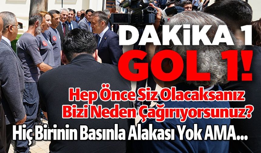 YENİ VALİ GÖREVE BAŞLADI, GAZETECİLER O ANI TAKİP ETMEK İÇİN BÜYÜK SIKINTI YAŞADI