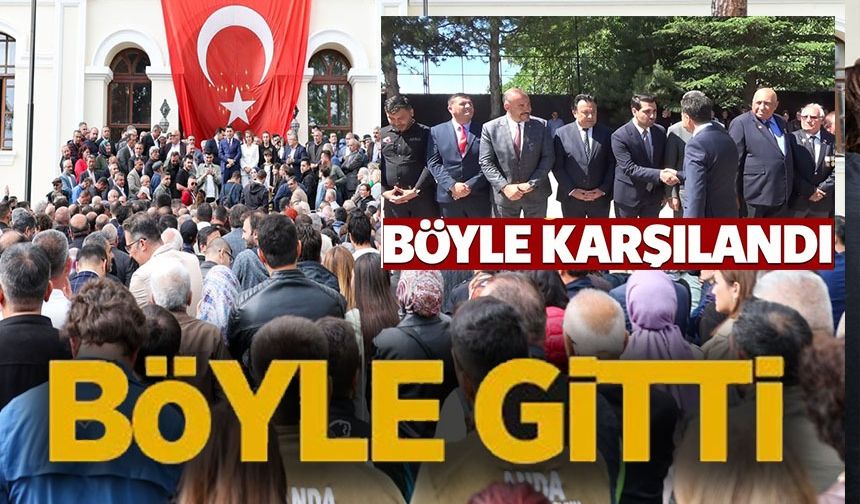 VALİ AYGÖL TUNCELİ’DE GÖREVE BAŞLADI