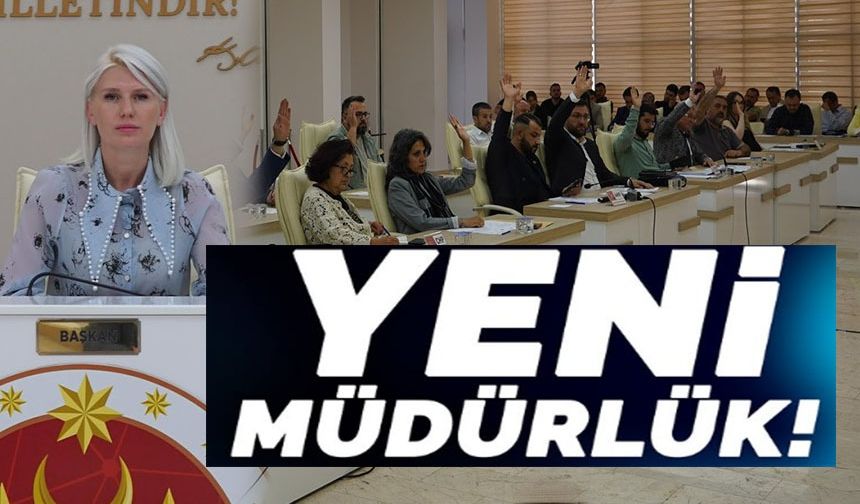 YENİ MÜDÜRLÜK
