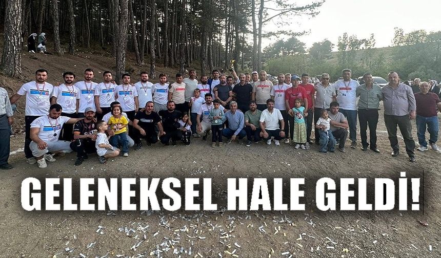 YENİÜREĞİL KÖYÜNDE GELENEKSEL VOLEYBOL TURNUVASI