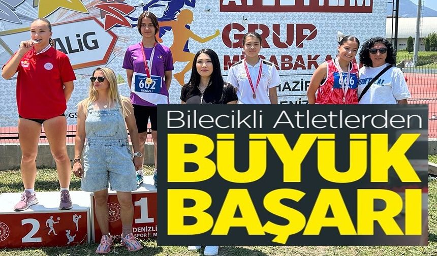 ATLETLERDEN BÜYÜK BAŞARI