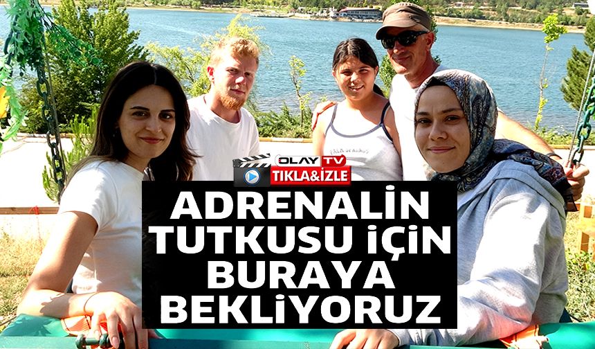 ADRENALİN TUTKUNLARI GÖLPARK'TA BU HEYECANI YAŞIYOR