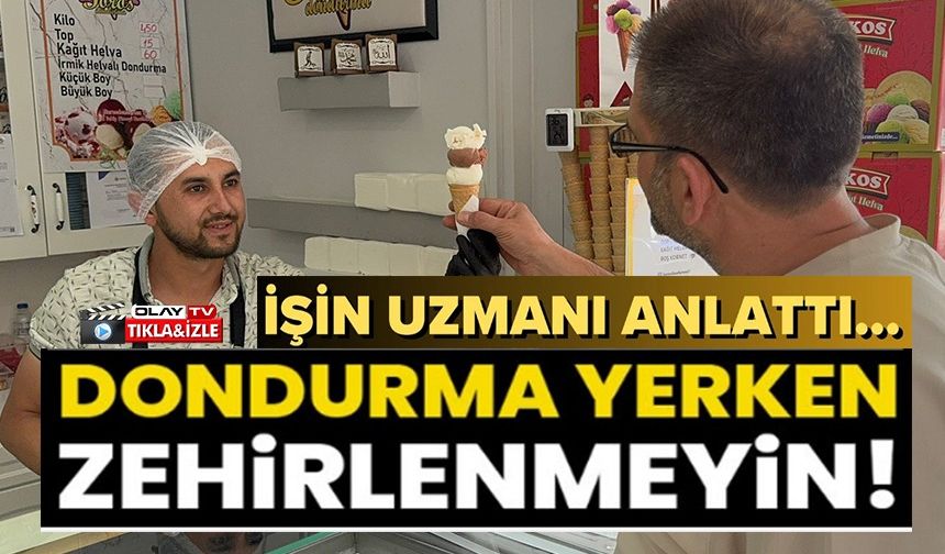 DONDURMA ALIRKEN DİKKAT: SENTETİK RENKLENDİRİCİLER SAĞLIĞI OLUMSUZ ETKİLEYEBİLİYOR