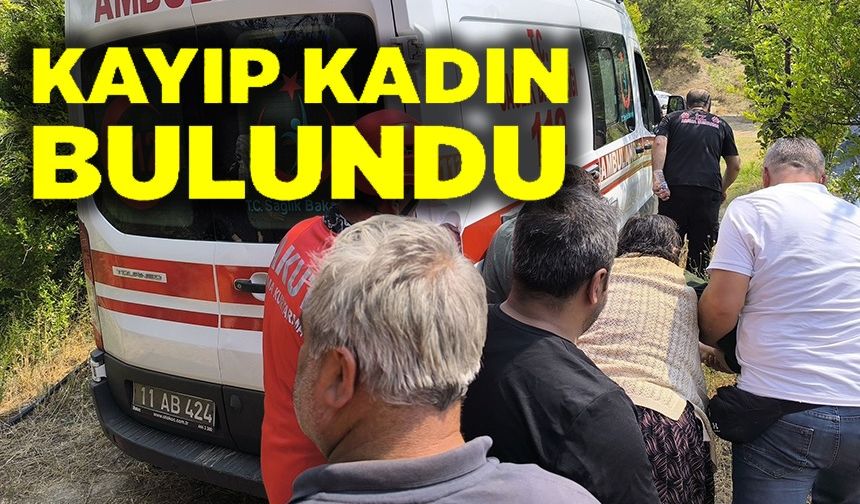 GECE KAYBOLAN 46 YAŞINDAKİ KADIN BULUNDU