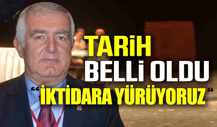 BAŞKAN ÖZDEMİR'DEN SEÇİM TAKVİMİ AÇIKLAMASI