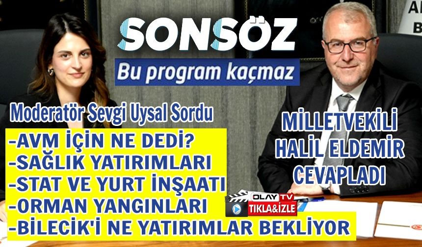 BİLECİK'İN NABZI BU PROGRAMDA ATACAK