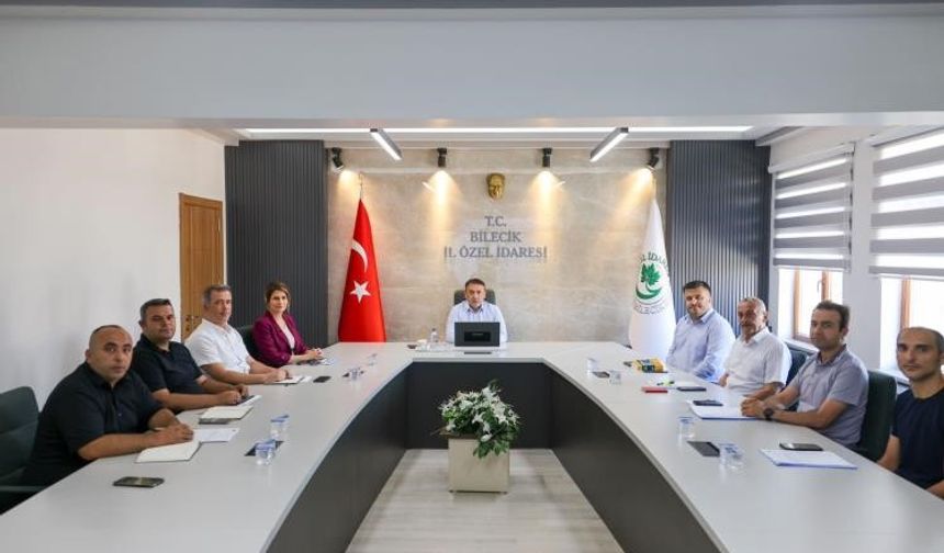 DEVAM EDEN PROJELER DEĞERLENDİRİLDİ