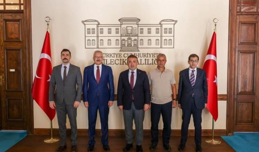 VALİ FAİK OKTAY SÖZER'E ÖNEMLİ ZİYARET