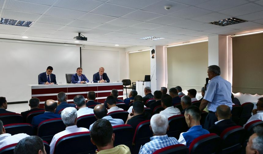 KÖY VE MAHALLELERİN SORUNLARI MASAYA YATIRILDI