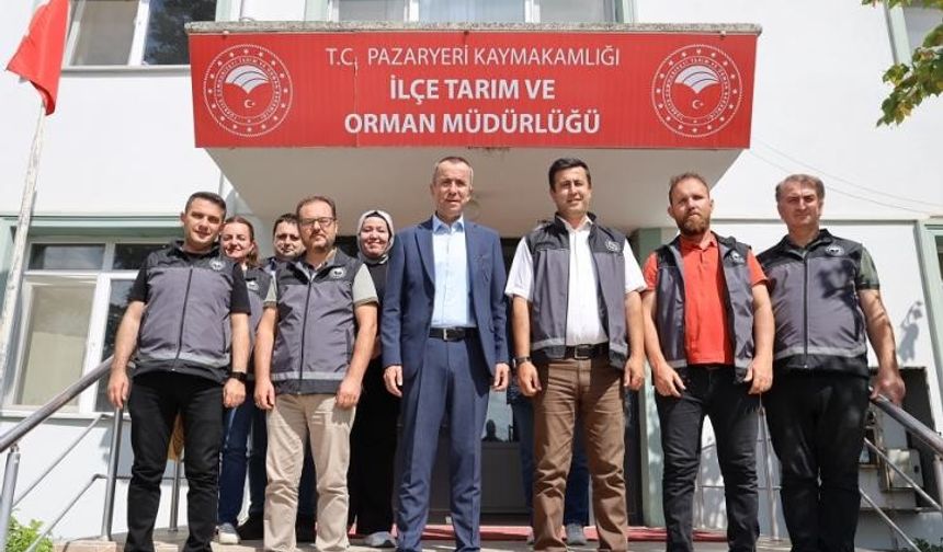 İL MÜDÜRÜ ÇETİN AYVALIK, İLÇELERDE ÇALIŞMALARI YERİNDE İNCELEDİ