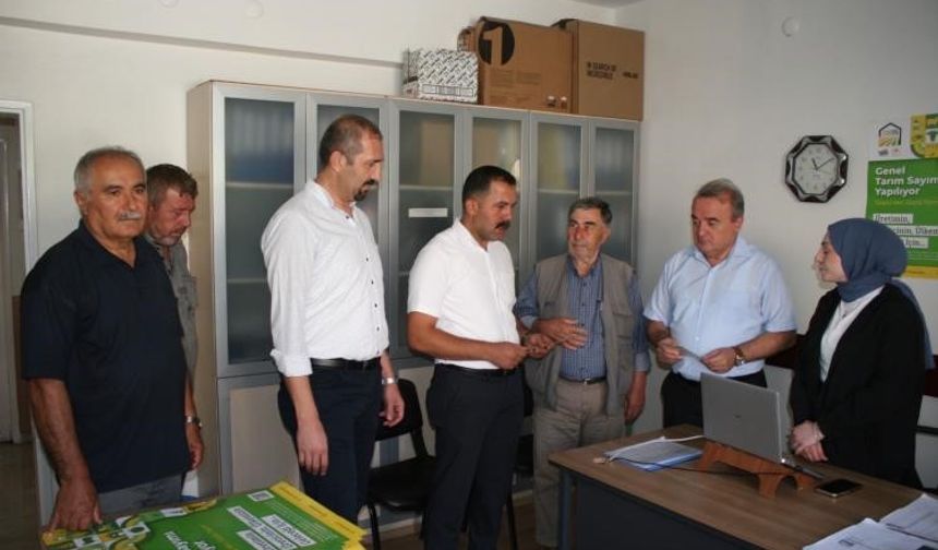 "GENEL TARIM SAYIMI" PROJESİ HAYATA GEÇİRİLDİ