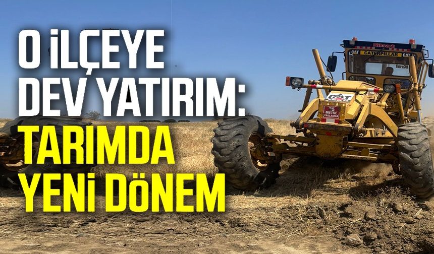PAZARYERİ’NE DEV YATIRIM
