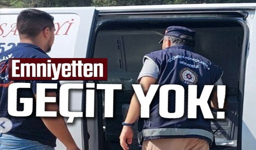 DÜZENSİZ GÖÇLE MÜCADELEYE YÖNELİK HUZUR UYGULAMASI 869 KİŞİ SORGULANDI