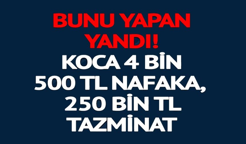 BUNU YAPAN EŞ YANDI