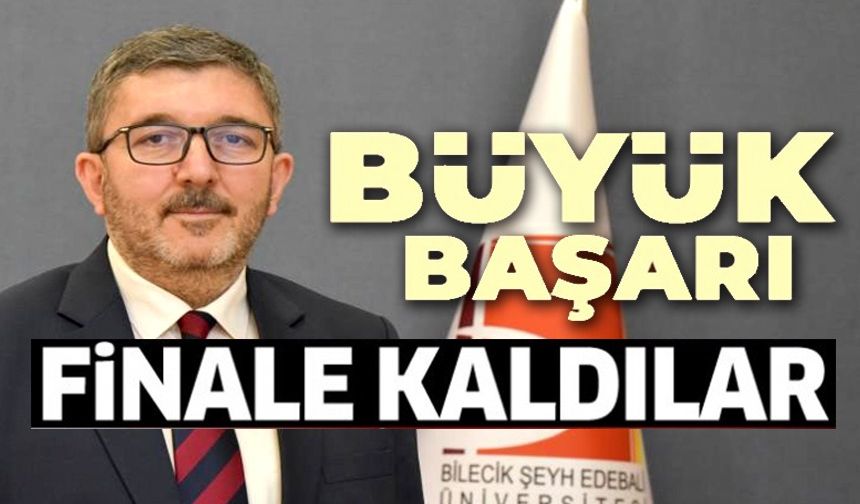BŞEÜ ÖĞRENCİLERİNDEN TEKNOFEST'TE YANGINLARA KARŞI YERLİ ÇÖZÜM