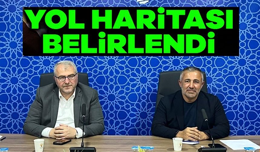 AK PARTİ BİLECİK TEŞKİLATINDA YOL HARİTASI BELİRLENDİ
