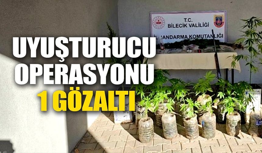 YASADIŞI KENEVİR VE UYUŞTURUCU OPERASYONU 1 GÖZALTI