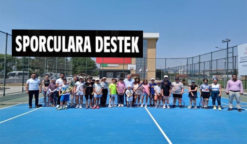 GELECEĞİN SPORCULARINA KAYMAKAM DESTEĞİ