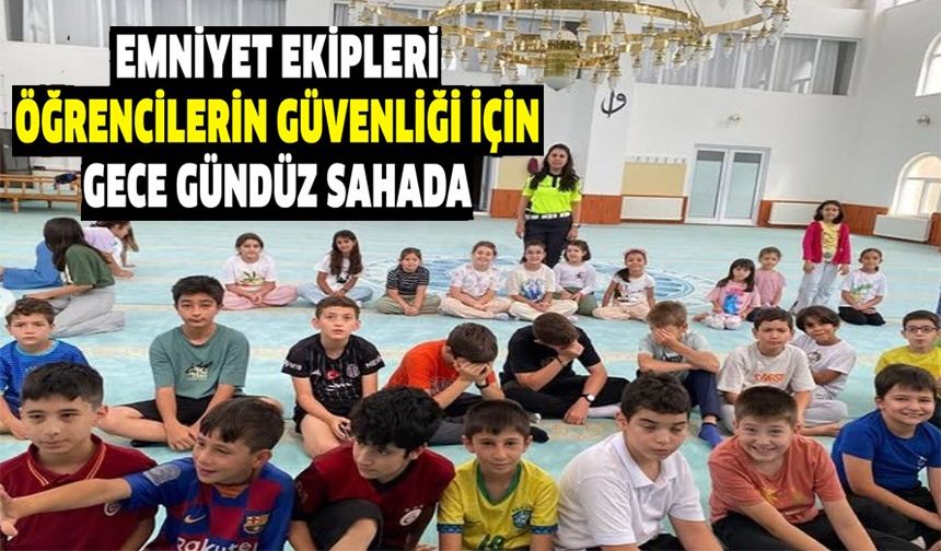 MİNİK ÖĞRENCİLERE TRAFİKTE TEMEL DAVRANIŞ EĞİTİMİ