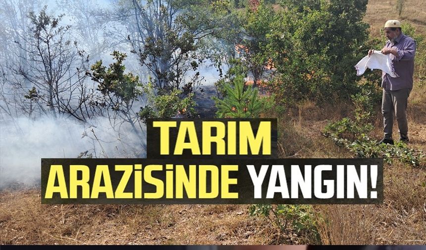 YANGINA HIZLI MÜDAHALE FELAKETİ ÖNLEDİ