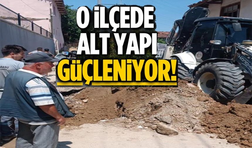 BAYIRKÖY'DE ALT YAPI GÜÇLENİYOR