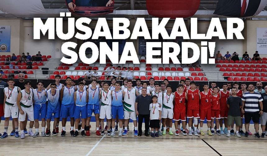 ANADOLU YILDIZLAR LİGİ BASKETBOL MÜSABAKALARI BİLECİK'TE BAŞARIYLA TAMAMLANDI