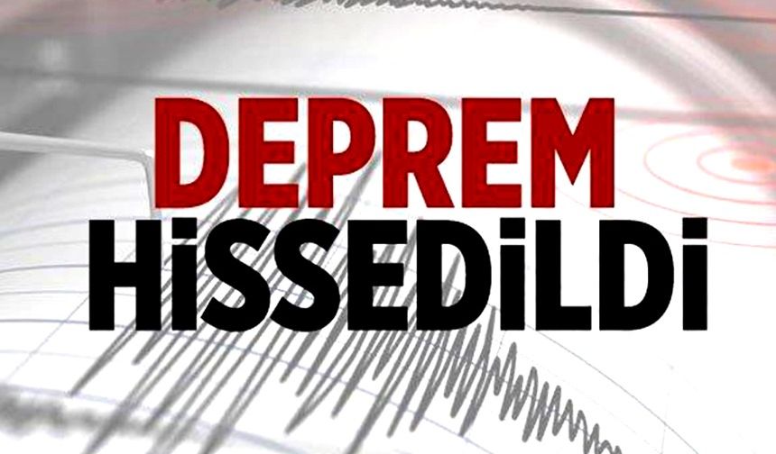 BALIKESİR'DE ART ARDA KORKUTAN DEPREM!