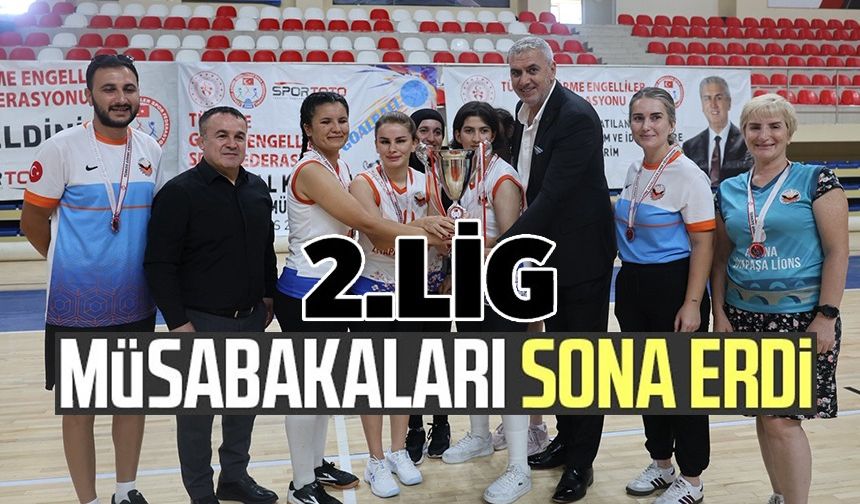 GOALBALL 2. LİG MÜSABAKALARI SONA ERDİ