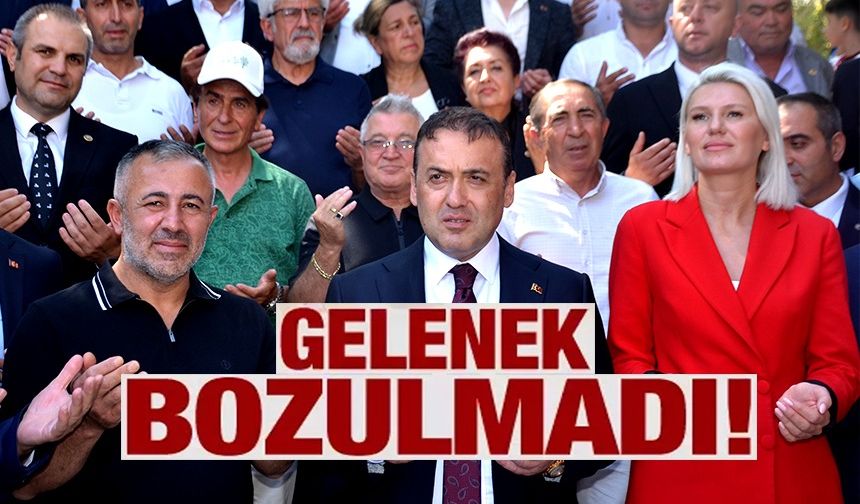 MUHTARLAR 30 AĞUSTOS'TA BİN 500 KİŞİYE AŞURE DAĞITTI