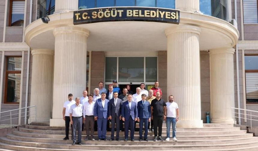 SÖĞÜT'TE KAMU HİZMETLERİ DEĞERLENDİRİLDİ