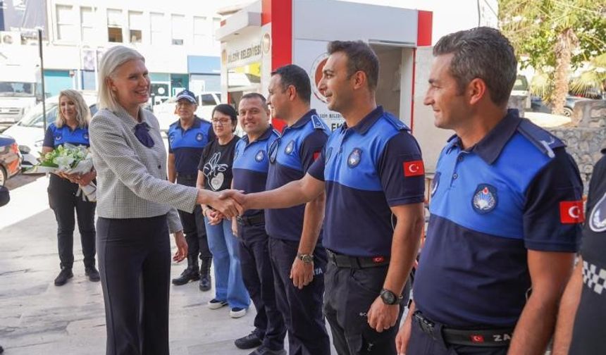 BİLECİK BELEDİYE BAŞKANI SUBAŞI'NDAN ZABITA HAFTASI ZİYARETİ
