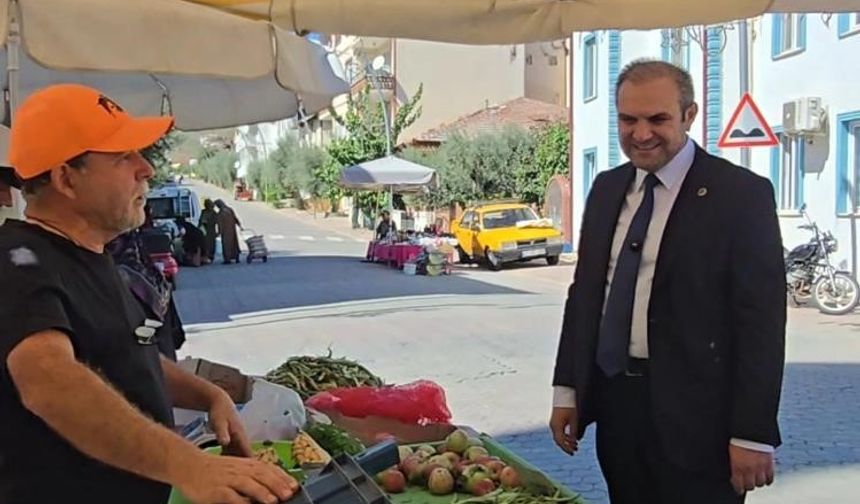 BAYIRKÖY BELEDİYE BAŞKANI AYKUT DİLSİZ PAZAR ESNAFIYLA BİR ARAYA GELDİ