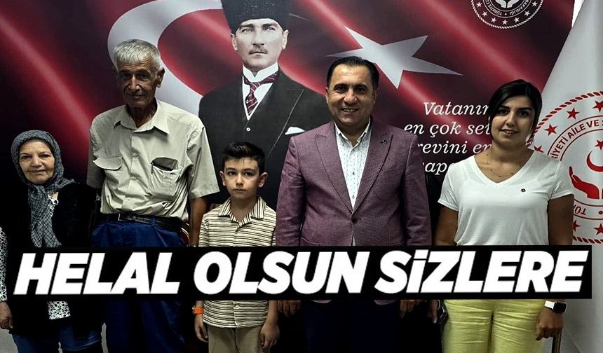 TORUNLARINA KORUYUCU AİLE OLDULAR